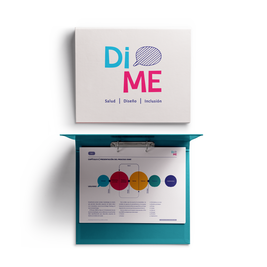 Toolkit de diseño para la salud co-creado con equipos clínicos.